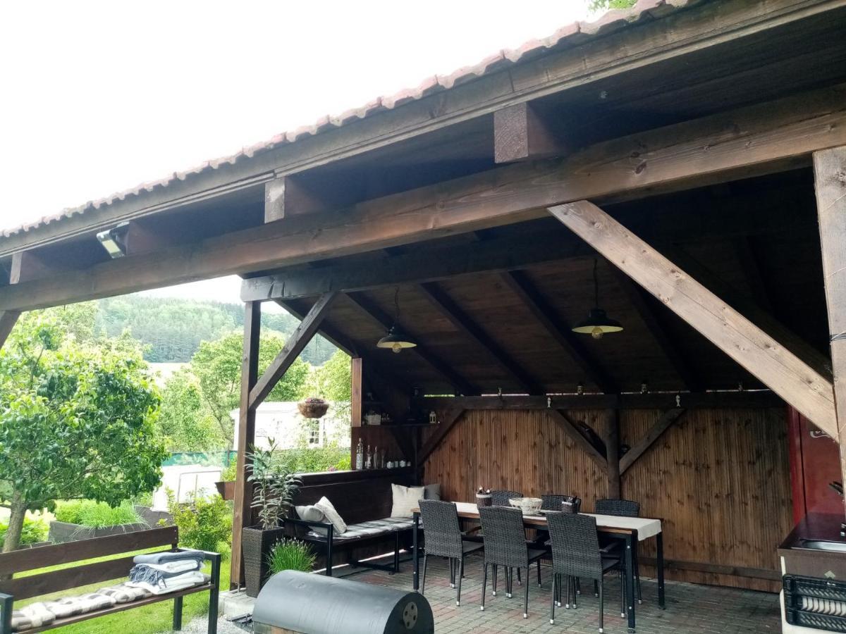 Mija Apartman S Vinnym Sklipkem, Zahradou A Grilem Kájov Exterior photo